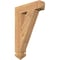 Ekena Millwork Traditional Arts & Crafts Smooth Bracket, Western Red Cedar, 3 1/2"W x 16"D x 24"H BKT04X16X24TRA03SWR - alternate 1